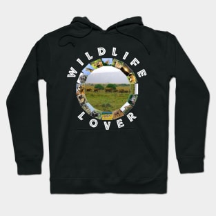 Wildlife Lover Elephant Mountain Hoodie